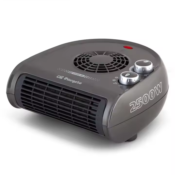Calefactor Orbegozo FH 5131, termostato regulable, posición ventilador, rejilla frontal, 2500 W - 1