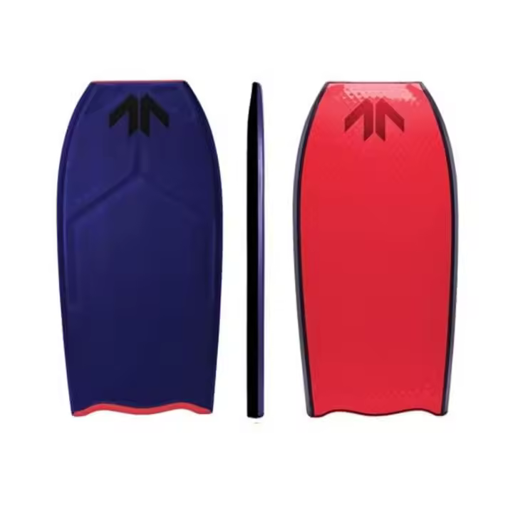 Found bodyboard deck tabla Mr Crooked Gullwing PP Midnight blue/Red 42 - 1