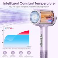 2400W Cabello Sin Encrespamiento, 3 Temperaturas 2 Velocidades, Thermocontrol, Gran Caudal de Aire, Pantalla digital de temperatures - details 1