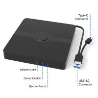 Disco Blu-ray Externo USB 3.0 3D BD-Combo Portátil Para PC Y Mac Lector Y Grabador De CD DVD Compatible Con Windows 11/10 Y Mac - details 5
