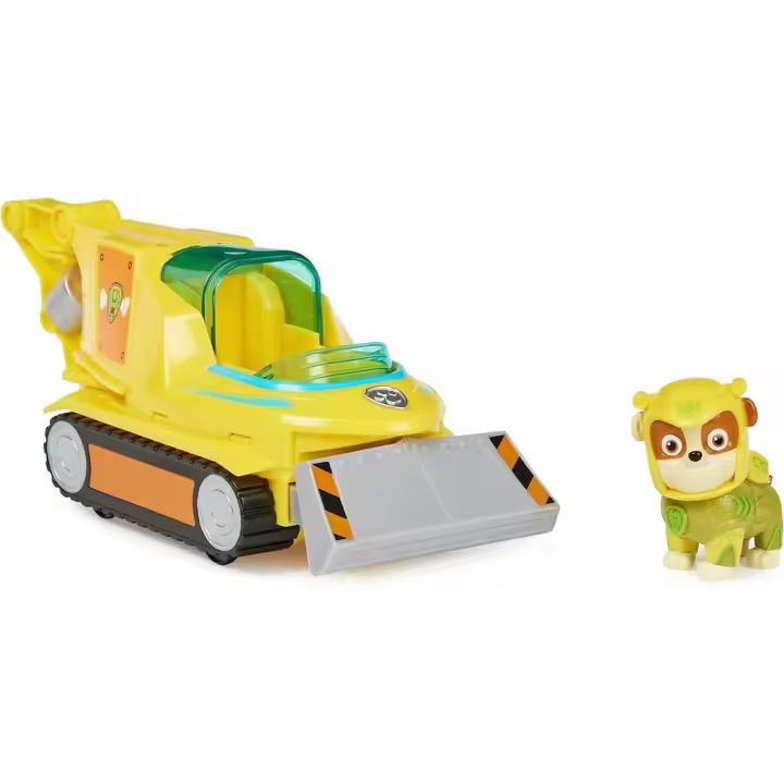 Patrulla Canina Aqua Pups Figura Rubble con Vehículo Spin Master 6066158 - 1