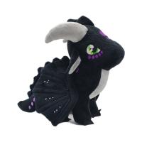 Juguete De Peluche Dragón De Alas De Fuego Animal De Peluche Suave Para Niños Y Niñas Regalo Especial Con Ojos Grandes Y Negro Cool Decoración De Habitación - details 7