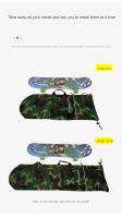 Bolsa De Skateboarding Doble Rocker Ligera Impermeable Para Yoga Y Fitness Bolsa De Surf Grande Con Manija Y Correa De Hombro - details 4