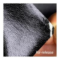 Pegatina De Coche Negra En Acero Pulido Vinilo Impermeable Antigolpes Para Motocicleta Cubierta De Cuerpo De Auto Accesorios De Coche - details 3
