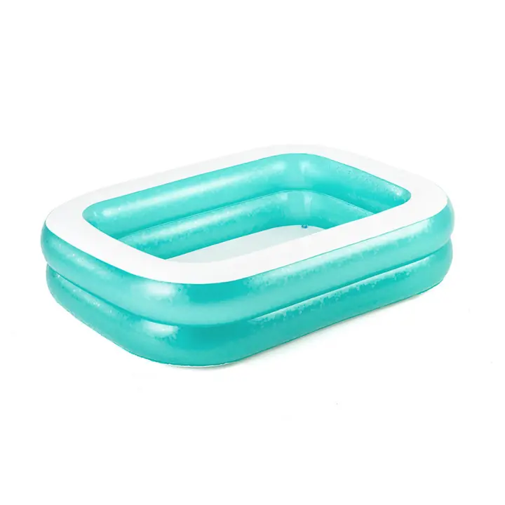 Bestway Piscina Hinchable 2 Camaras Rectangular 201x150x51 cm +6 Años Jardin 54005 - 1