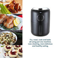 Freidora de Aire 2L 1000W, Freidora Sin Aceite, Mini Freidora para 1, 2 o 3 Personas, Antiadherente, Temporizador y Temperatura Ajustable, con Rejilla, Air Fryer 2 litros Facil de Usar y limpiar. Freidora Sencilla, Económica y Practica. - details 4