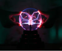 Bola De Plasma Mágica De 3 Pulgadas Luz De Noche USB Decoración De Ambiente Cristal Toque Regalo Para Niños Navidad Cumpleaños Luz De Iluminación - details 6