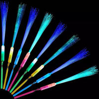 12/24/48Pcs Velas De Luz LED Para Fiesta Velocidad De Fibra De Luz Para Noche Propiedades De Fiesta De Navidad Cumpleaños Regalo De Boda - details 4
