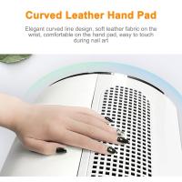 40W profesional manicura Mesa aspiradora, Polvo de uñas de succión colector de uñas herramienta de La máquina de Arte de uñas with 2 ventiadores DE MANICURA - details 4
