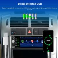 Podofo 1 Din Carplay Android Auto Car MP5 Player Con Pantalla Táctil HD De 5.1'' Bluetooth FM Radio Soporte TF/USB Cámara Trasera - details 7