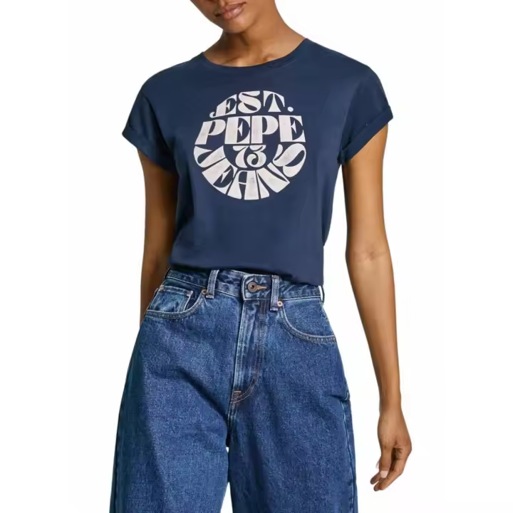 Pepe Jeans Camiseta Elvia 585MARINE BLUE - 1
