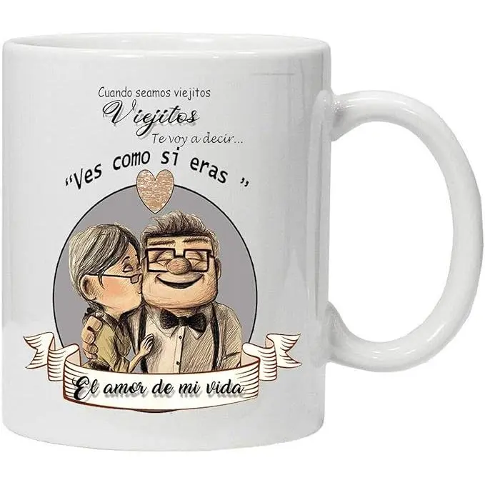 Te quiero para siempre TAZA MATRIMONIO NOVIOS PAREJA DESAYUNO ADA+Y+SUS+DETALLES - 1