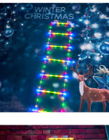 Iluminación De Escalera De Santa LED Para Jardín Y Árbol De Navidad Decoración Exterior E Interior Regalo De Navidad - details 5