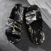 Chinelos Para Hombre Verano Interior Antideslizantes Suela Suave EVA Moda Tendencia Chinelos De Baño Con Estilo Platform - details 10