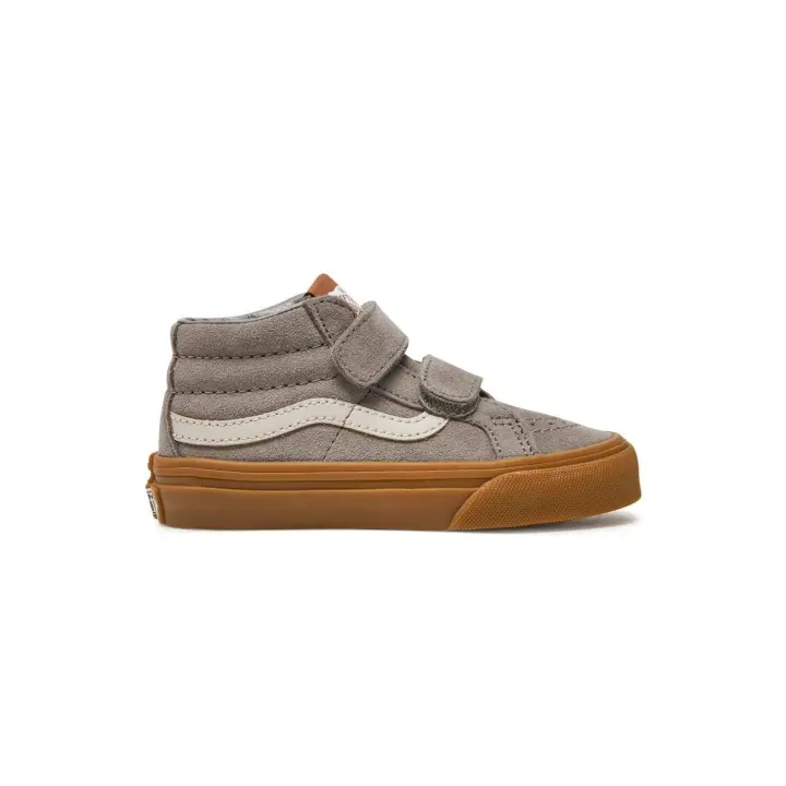 Zapatilla Para Niños  Vans SK8-Mid Reissue V Gris - 1