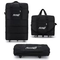 Bolsa de Viaje Multifuncional Ajustable con Altura Portátil de Mano con Ruedas y Correa de Hombro Ideal para Mudanzas y Viajes Compartimientos Espacioso Resistente al Agua y Durable - details 5