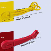 Banda De Resistencia De Latex Stretch Para Fitness Bandas De Ejercicio Pullup Cordón De Estiramiento TPE Unidad De Venta 1 PC - details 1