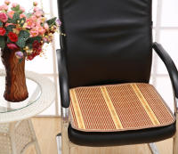 Almohadilla De Silla De Verano De Bambú Respirable Para Hogar Y Oficina Cojín De Asiento De Comedor De Seda Bambú Silken - details 1