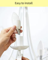 10pcs Bombilla LED E27 E14 220V 3W 6W 9W 12W Luz De Candelabro Ahorradora De Energía Para Decoración De Hogar - details 8