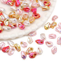 5Pcs Perlas De ABS De Alto Brillo Estilo Barroco Forma Irregular Cuentas Sueltas Para Manualidades Y Creación De Collares DIY - details 0