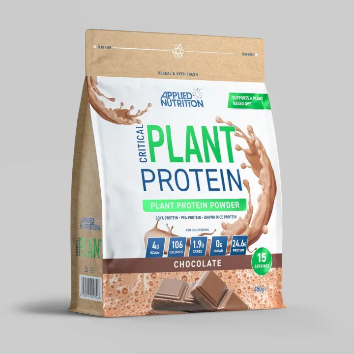 Critical Plant Protein 450g Applied Nutrition Ltd Protein - 1