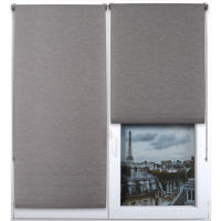 Maxia Market Estor enrollable Translucido Persiana Enrollable Blackout para Puertas y Ventanas con Cadena, Persianas Enrollable para fijación sin taladrar con Clip, protección Visual - details 2