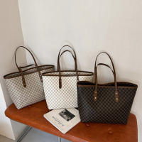 Bolso de mano clásico Vintage con estampado de letras, bolso de viaje de gran capacidad, bolso de hombro de cuero PU para mujer - details 1