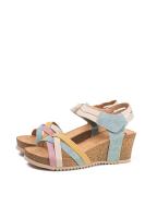 Lyla Wang Sandalias mujer de Cuña Multicolor y plataforma  para verano - details 10