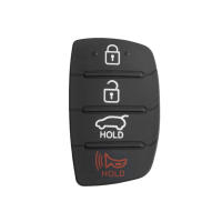 1-5Pcs Reemplazo De Caucho Silicone Para Llave De Coche 4 Botones Para Hyundai Tucson Santa Fe / Ix45 Sonata I40 Carcasa De Llave De Reparación - details 1
