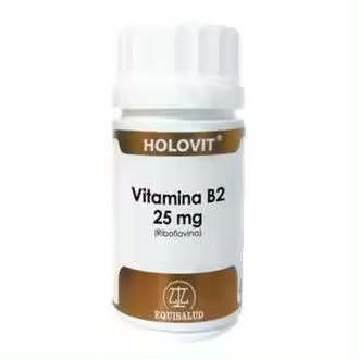Holovit Vitamina B2 25Mg 50Cáps - 1