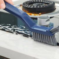 Cepillo De Limpieza Multifuncional 2 En 1 Para Esquinas Y Ganchos 2pcs Herramienta De Limpieza Para Paredes Y Azulejos Del Baño Y Piso Material Plástico Ecológico - details 6