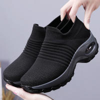 Zapatos De Mujer PARUSM Tenis Plataforma Plana Slip on Primavera Otoño Malla Transpirable Zapatos Casuales Para Mujer Talla Verdadera - details 12