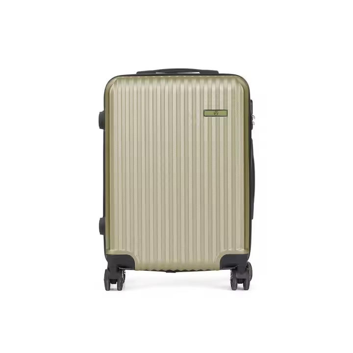 Maleta de Cabina HT-017-N Verde 55 x 35 x 20 cm Rayas - 1