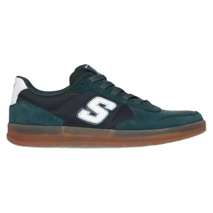 Zapatillas Skechers New Wave Cup para hombre en color verde - 1