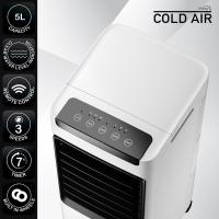 STARLYF Enfriador de Aire Portátil Cold Air, 3 en 1 - Refrigera, humidifica y purifica, Climatizador Evaporativo, Bajo Consumo 60W, Humidificador portátil, Temporizador, Control Remoto, 3 Velocidades - details 0