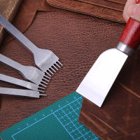Kit De Herramientas Para Manualidades En Cuero Profesional Set De Reparación Y Costura Manual Con Puntas Y Grabador Para Trabajo De Grabado Y Sujeción - details 6