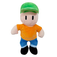 Muñeco De Peluche Kawaii Anime 30cm Stumble Guys Suave Y Cálido Juguete De Peluche Para Niños Regalo De Cumpleaños Y Navidad - details 1