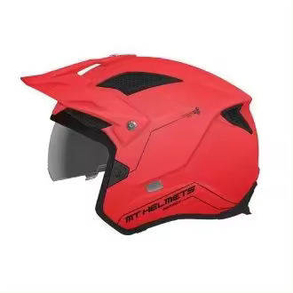 Casco De Moto Trial District Sv S Solid -06 Mt Helmets - 1