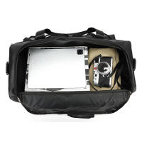 Bolsa De Viaje PU Para Hombres Y Mujeres Bolsa De Gimnasio Deportiva De Senderismo Exterior Con Zapatillas Gran Capacidad Separador Seco Y Humedo Para Yoga Y Fitness - details 7