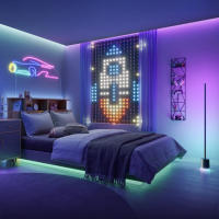 Tira De Luces LED RGB Bluetooth 5V USB Para Decoración De Habitaciones Y Fiestas Control Remoto Y App Sincronización Con Música Luz Neón De Tira De Neón Para Iluminación De Ambientes - details 7