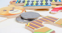 Rompecabezas De Madera Educativo Para Niños Con Tema De Elefante Y Oso Cambiando Ropa Juego De Vestir Juguetes Para Bebés Regalo - details 23