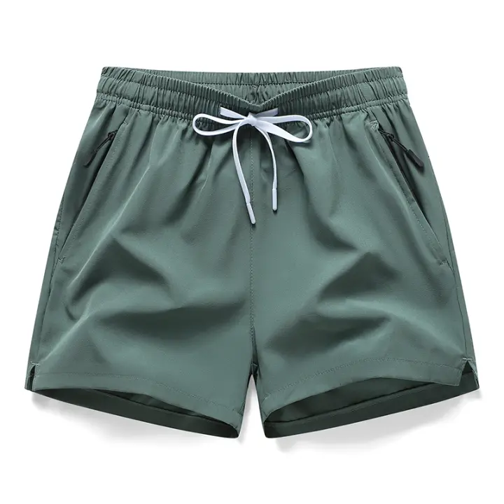 Nuevos Shorts De Verano Para Hombres De Alta Calidad 3/4 Cortos Delgados Cómodos Transpirables Absorbentes De Sudor Rápidos Para Deportes Y Fitness - 1