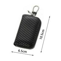Bolsa De Bloqueo De Señal Para Llaves De Coche Faraday Cage Estuche Para Llaves RFID Bolsa Para Llaves Sin Llave Con Cierre De Cremallera - details 5