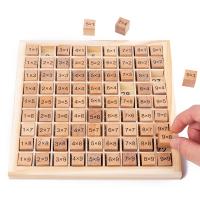 Juego De Tablero De Multiplicación En Madera Con 81 Cubos Bloques Montessori Tablero De 9x9 Con Respuestas Juguetes Educativos Para Niños Regalo Para Preescolar - details 5