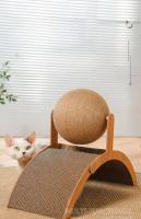 Juguete Interactivo Para Gatos Placa De Rasguñado Vertical Con Diseño De Bolas Resistente Al Desgaste Y No Desprendible Juguetes Para Mascotas Estables Para El Hogar - details 3