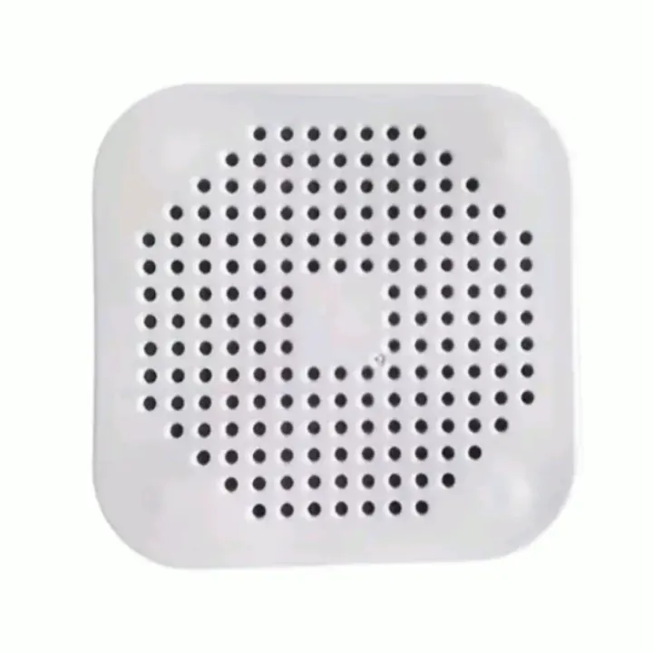 IMAXWAVE Filtro de Drenaje Plegable de Silicona con Ventosa - Atrapa Pelos para Ducha, Baño y Cocina - Colador de Desagüe Antibloqueo - Tapón Universal para Fregadero, Bañera y Lavabo (Blanco) - 1
