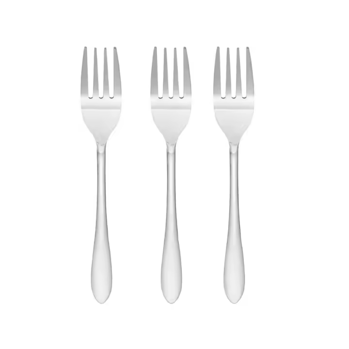 Pack de 3 tenedores Brest Quid acero inoxidable - 1