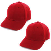 2 Gorras de béisbol Hombre, Gorra con Visera y Cierre Ajustable, cómoda Gorra Deportiva para Hombre, Color Azul Rojo Gris Marrón Beis Rosa Morado Amarillo 100% Cotton - details 5