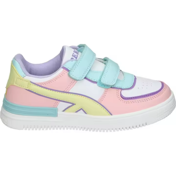 BUBBLE | Zapatillas Bubble para Niña – Deportiva Infantil en Multicolor – Zapatillas con Cierre de Velcro – Casual – Zapatillas Cómodas de Alta Calidad – Fácil de Poner y Quitar – Casual – Modelo 6007 - 1