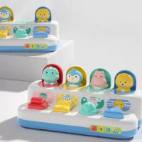 Juguete Educativo Interactivo Para Bebés Montessori Juego De Desarrollo Infantil Pop up Con Efecto Y Causa Juguetes De Aprendizaje Para Niños Y Niñas Aged 3-6 - details 0
